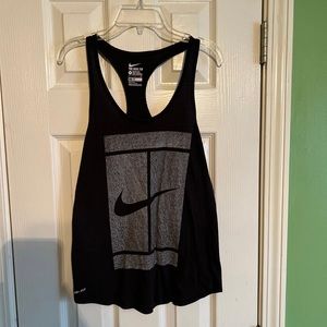 Women's Black Athletic Tank Top Small S